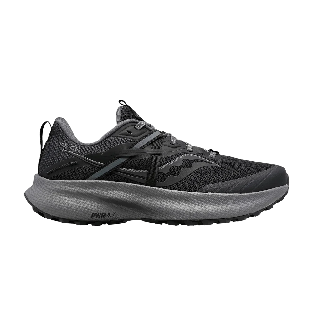 Кроссовки Saucony Wmns Ride 15 TR 'Black Charcoal'