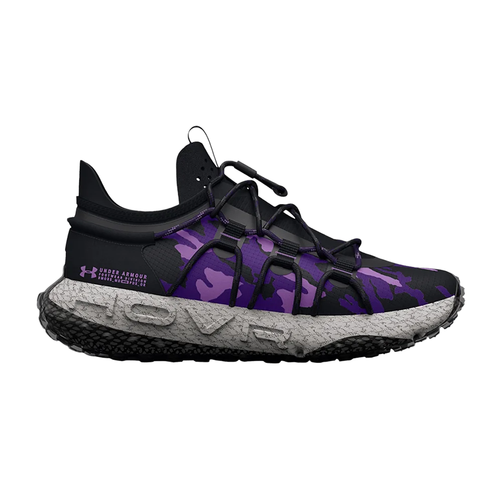 Кроссовки Under Armour HOVR Summit Fat Tire 'Black Purple Camo'
