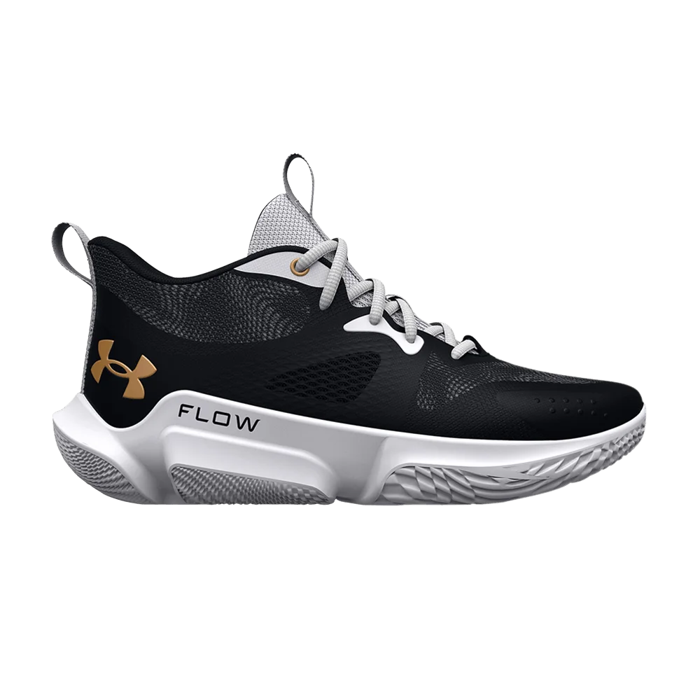 Кроссовки Under Armour Wmns Flow Breakthru 3 'Black White Gold'