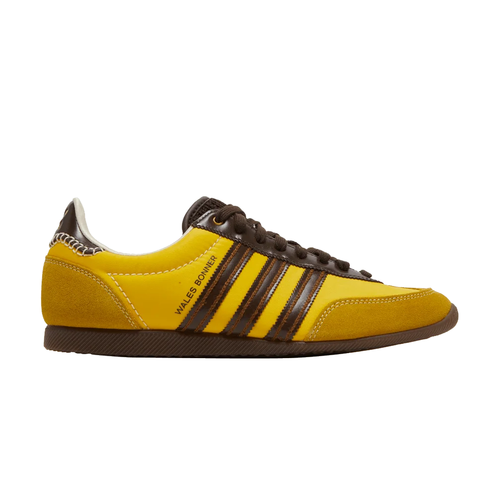 Кроссовки Wales Bonner x adidas Japan 'Hazy Yellow Dark Brown'