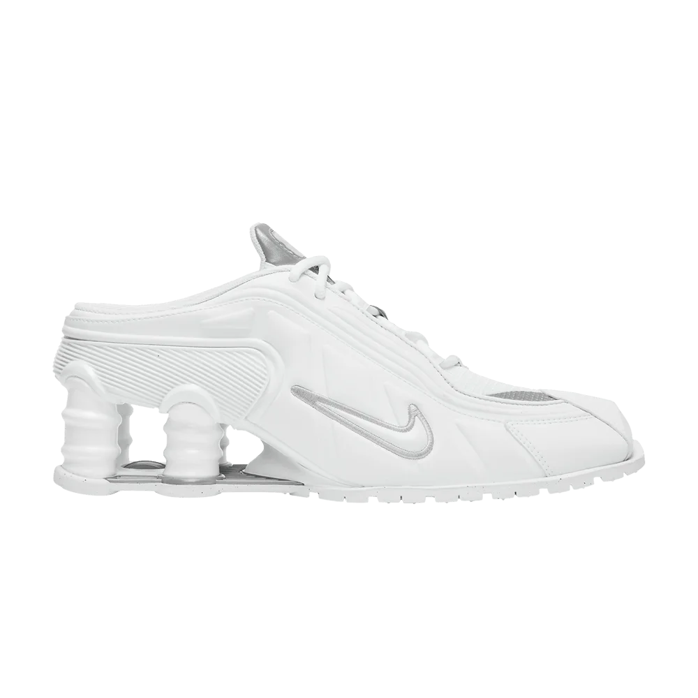 Martine Rose x Nike Wmns Shox Mule MR4 'White Metallic Silver'