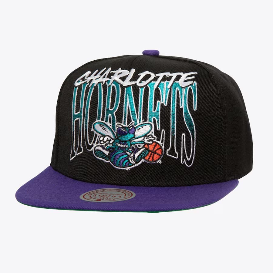 bejsbolka-mitchell-ness-black-charlotte-hornets-hardwood-classics-rise-up-snapback-hat