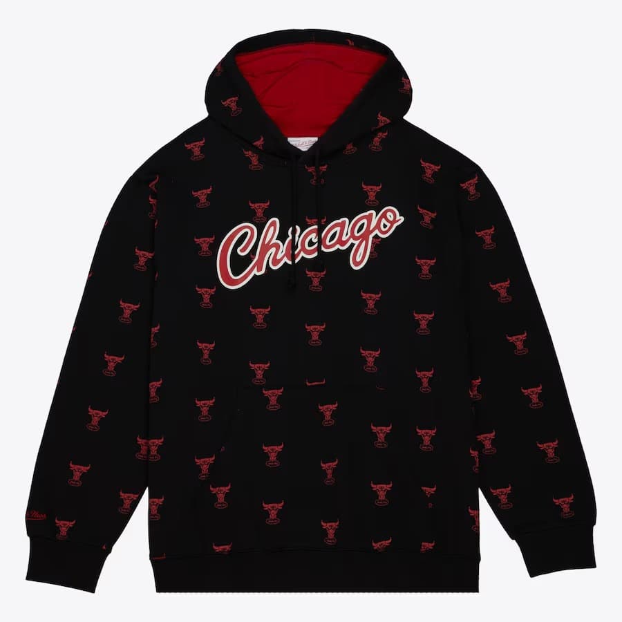 Mitchell & ness chicago bulls hoodie sale