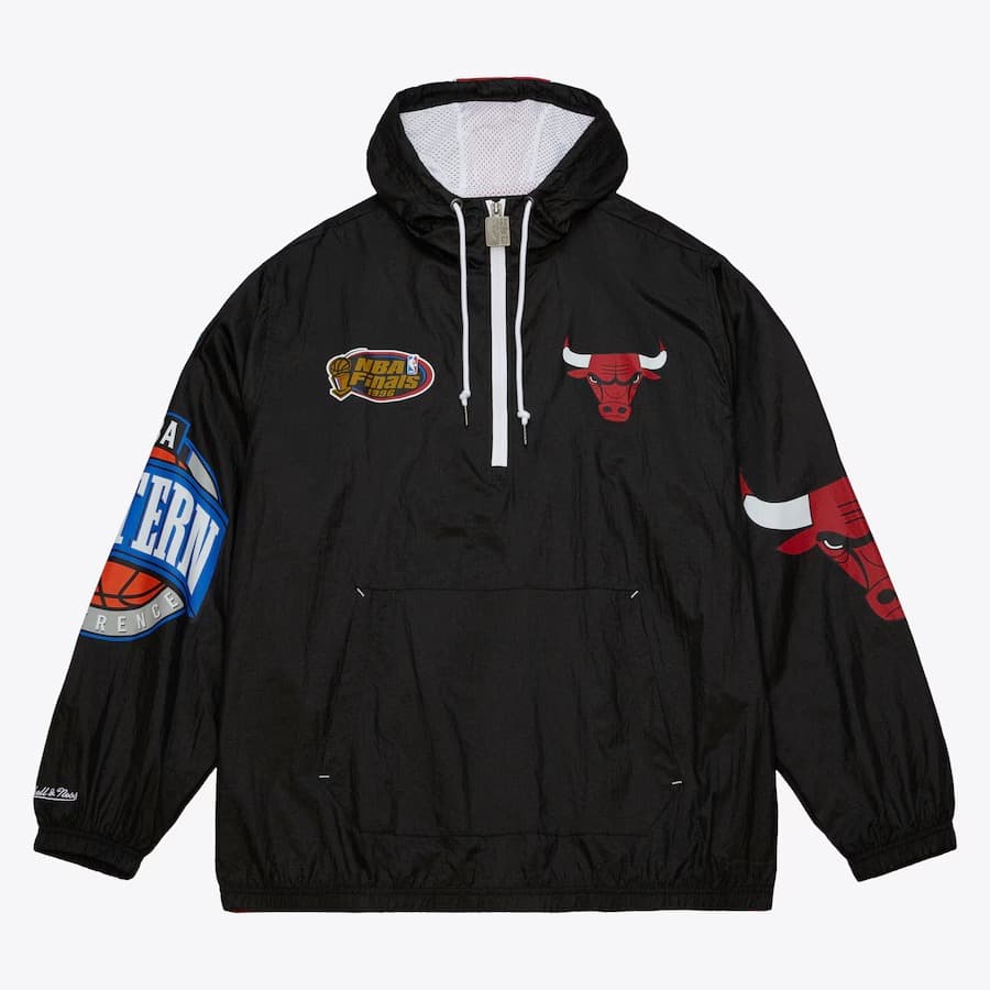 anorak-mitchell-ness-black-chicago-bulls-team-2-0-anorak-quarter-zip-windbreaker-jacket