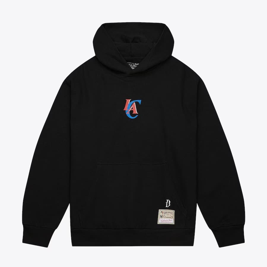 hudi-mitchell-ness-black-la-clippers-suga-glitch-pullover-hoodie