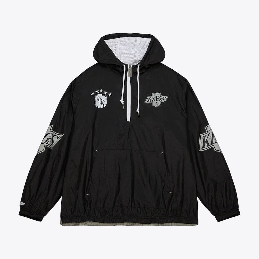 anorak-mitchell-ness-black-los-angeles-kings-team-2-0-anorak-quarter-zip-windbreaker-jacket