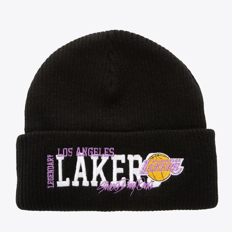 shapka-mitchell-ness-black-los-angeles-lakers-billboard-vintage-logo-cuffed-knit-beanie