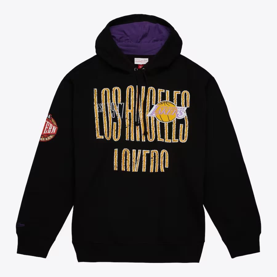 Lakers all black hoodie online