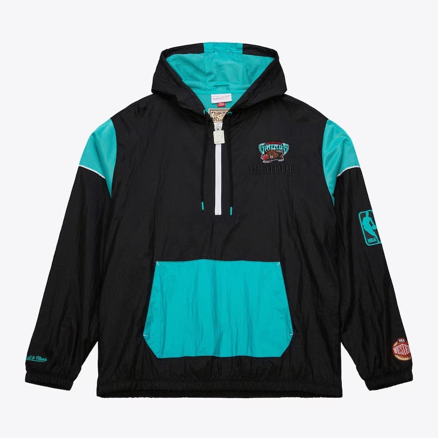 anorak-mitchell-ness-black-memphis-grizzlies-team-og-3-0-anorak-quarter-zip-jacket