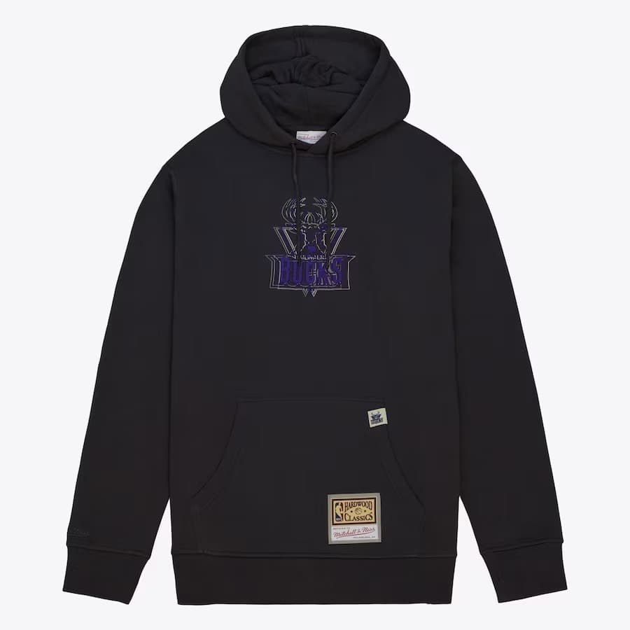 hudi-mitchell-ness-black-milwaukee-bucks-golden-hour-glaze-pullover-hoodie