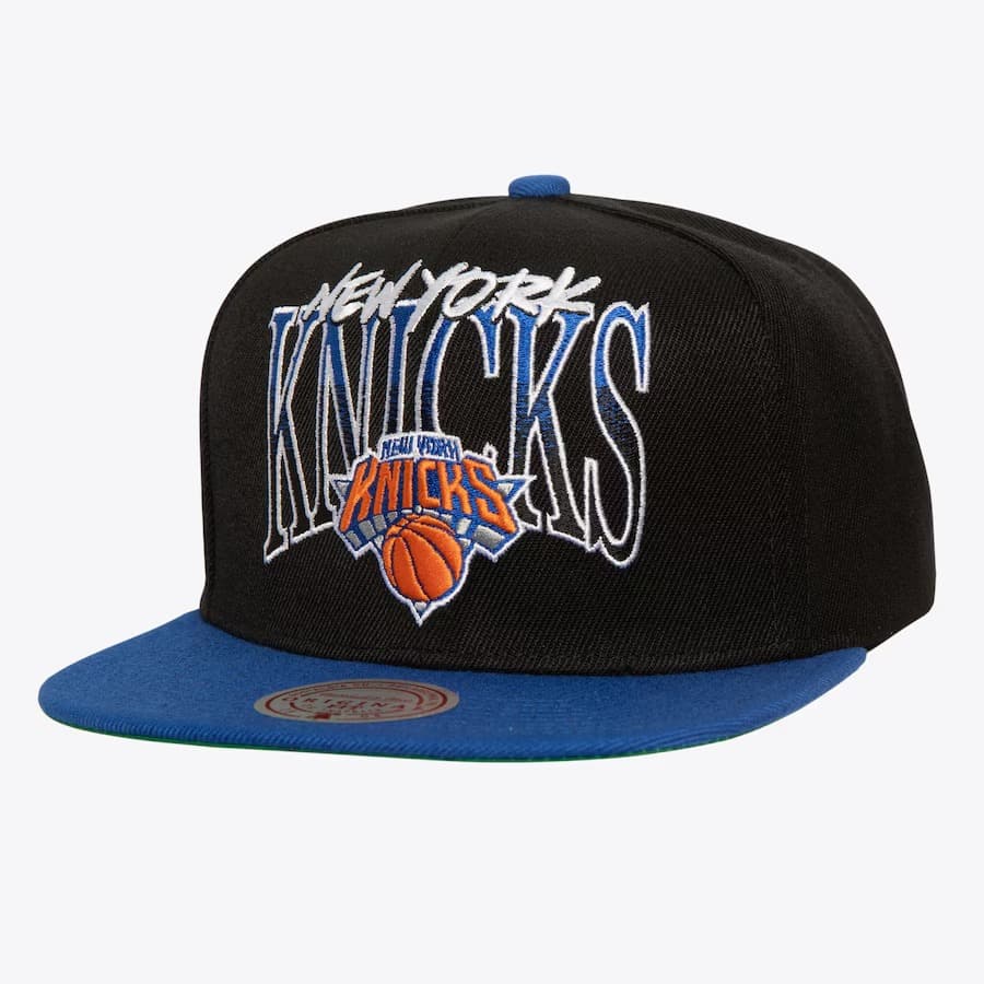 bejsbolka-mitchell-ness-black-new-york-knicks-rise-up-snapback-hat