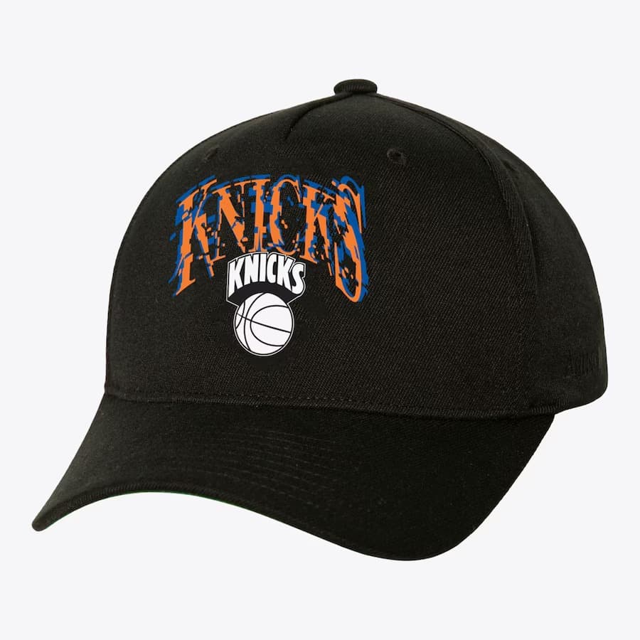 bejsbolka-mitchell-ness-black-new-york-knicks-suga-x-nba-glitch-snapback-hat