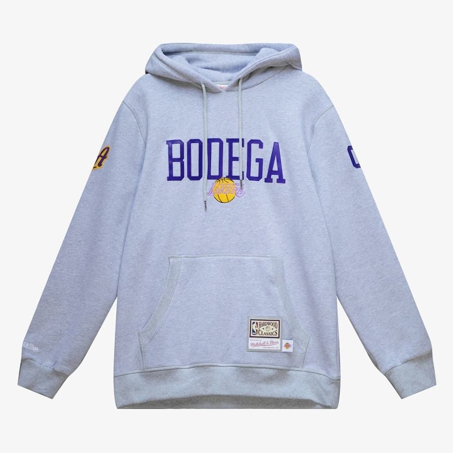 hudi-mitchell-ness-bodega-heather-gray-los-angeles-lakers-hardwood-classics-my-towns-local-hometown-pullover-hoodie