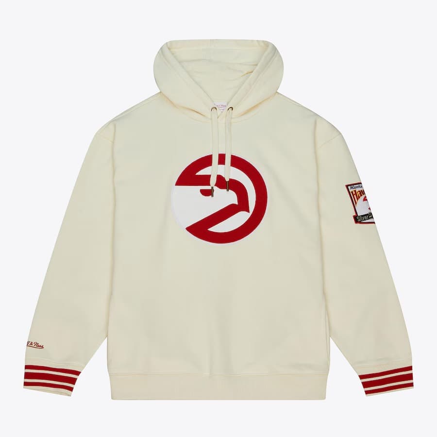 hudi-mitchell-ness-cream-atlanta-hawks-retro-chainstitch-heavyweight-pullover-hoodie