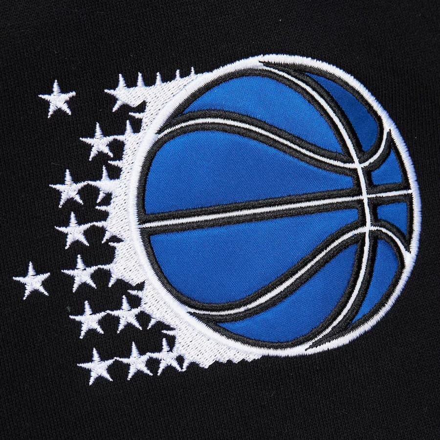 Худи Mitchell & Ness Penny Hardaway Black Orlando Magic Name & Number Fleece Pullover Hoodie