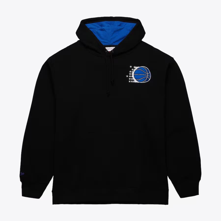 hudi-mitchell-ness-penny-hardaway-black-orlando-magic-name-number-fleece-pullover-hoodie