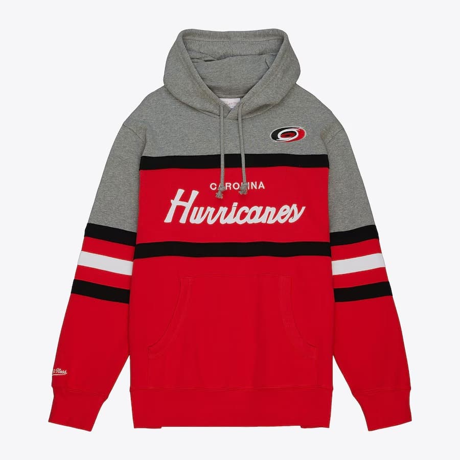 hudi-mitchell-ness-red-carolina-hurricanes-head-coach-pullover-hoodie