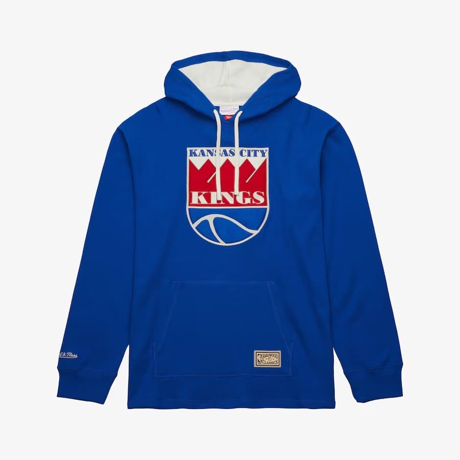 hudi-mitchell-ness-royal-kansas-city-kings-vintage-logo-thermal-lightweight-pullover-hoodie