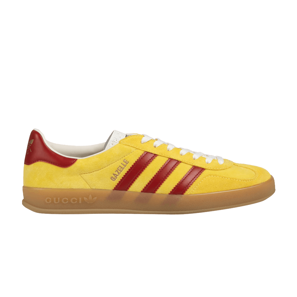 Adidas x Gucci Gazelle Yellow Velvet 707848 9STU0 7170