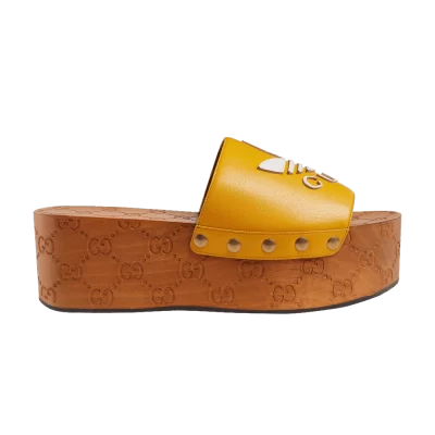 Adidas x Gucci Wmns GG Clog 'Yellow'