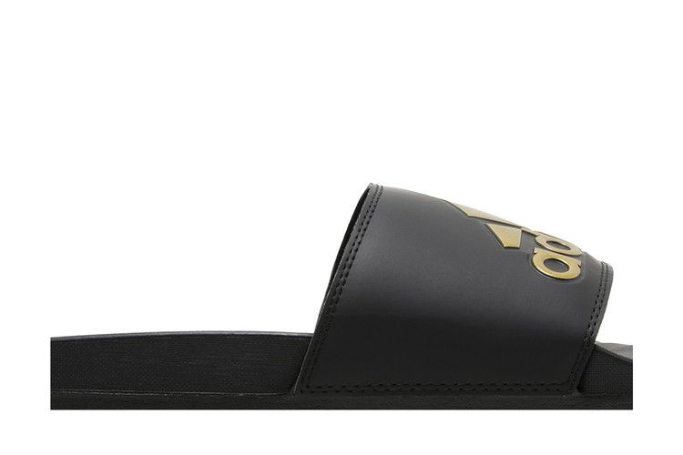 Кроссовки adidas Adilette Comfort Slide 'Black Gold Metallic'