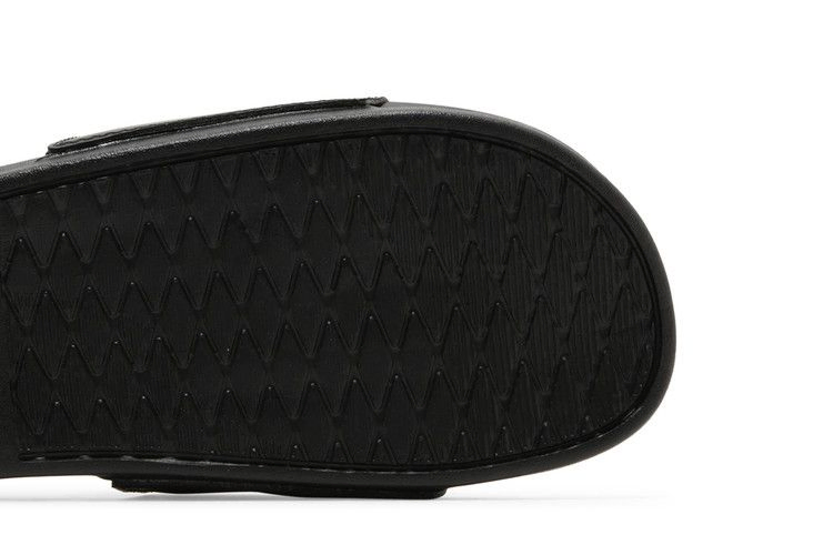 Кроссовки adidas Adilette Comfort Slide 'Black Gold Metallic'