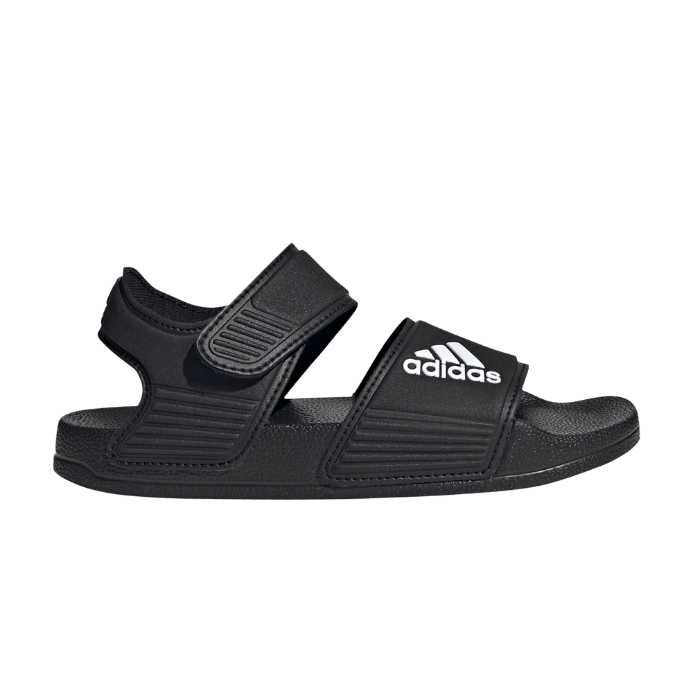 adidas Adilette Sandal J Black White GW0344