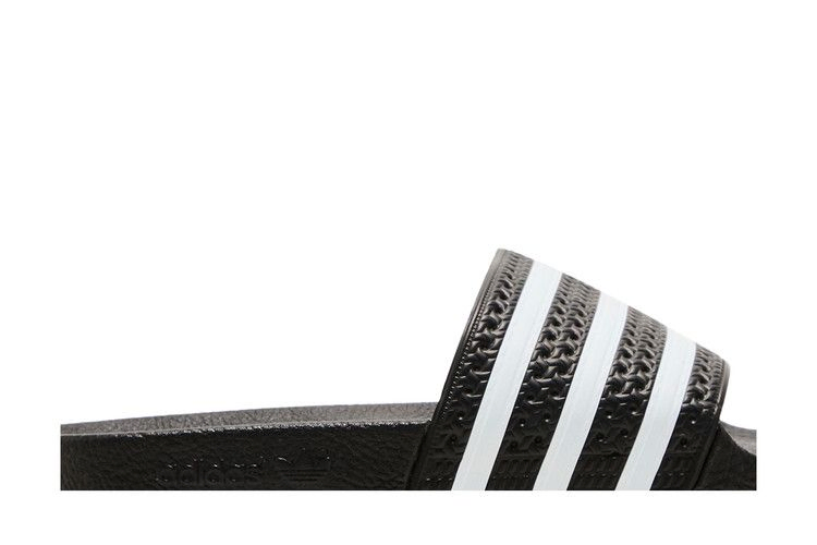 Кроссовки adidas Adilette Slide J 'Black White'