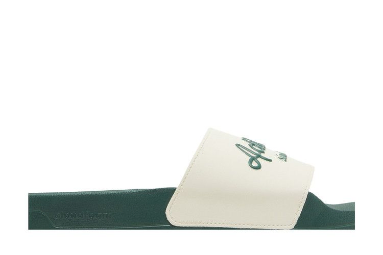 Кроссовки adidas Adilette Slide 'White Collegiate Green'