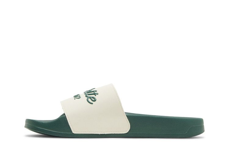 Кроссовки adidas Adilette Slide 'White Collegiate Green'