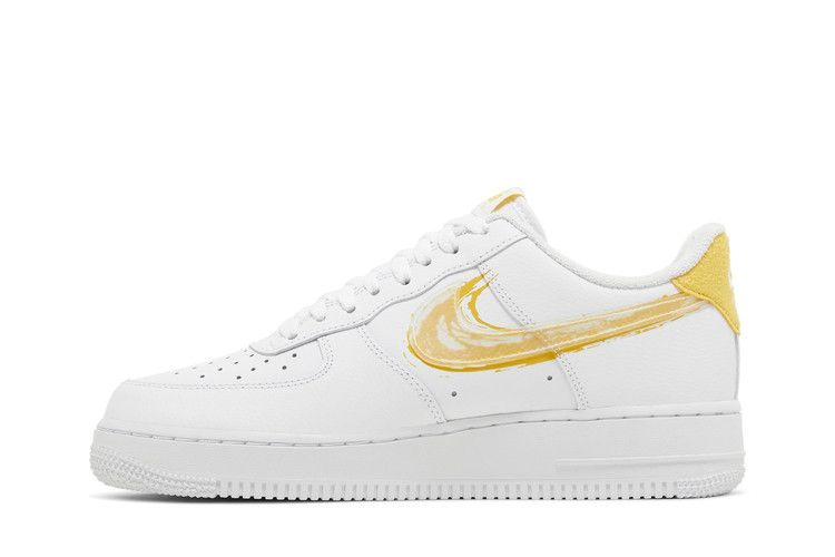 Кроссовки Nike Air Force 1 '07 'Brushstroke - White Solar Flare'
