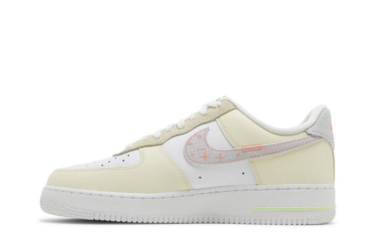 Кроссовки Nike Air Force 1 '07 LV8 'Just Stitch It - White Shade Green'