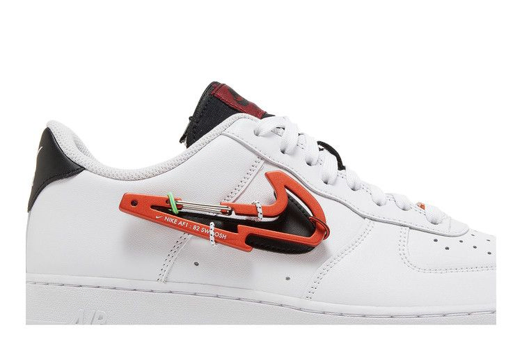 Кроссовки Nike Air Force 1 '07 Premium 'Carabiner - White Habanero Red'