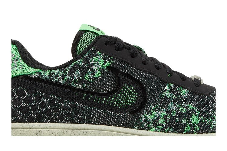 Кроссовки Nike Air Force 1 Crater Flyknit Next Nature 'Black Volt'