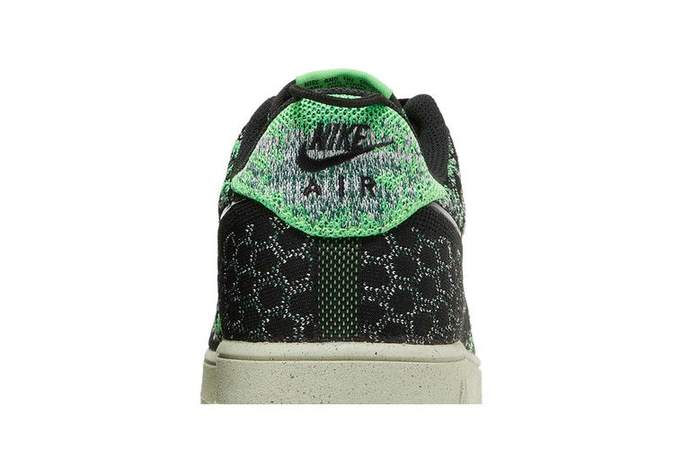 Кроссовки Nike Air Force 1 Crater Flyknit Next Nature 'Black Volt'