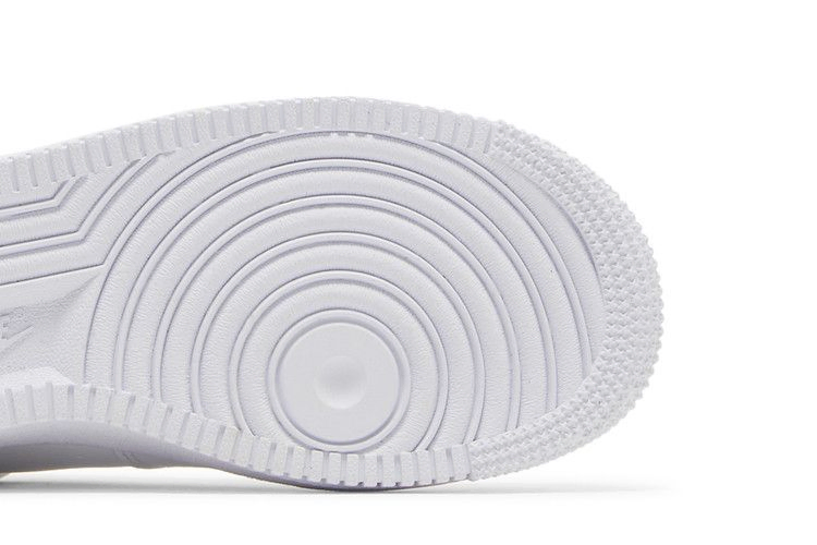 Кроссовки Nike Air Force 1 GS 'Cut-Out Swoosh - White University Red'