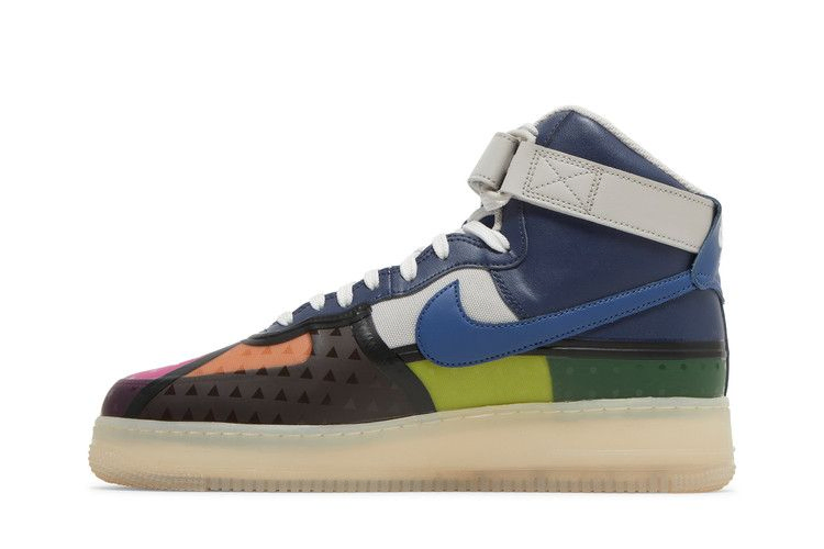 Кроссовки Nike Air Force 1 High '07 'Thunder Blue Pink Prime'