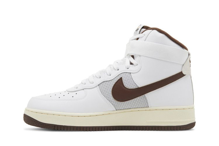 Кроссовки Nike Air Force 1 High '07 'White Light Chocolate'