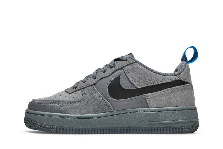 Кроссовки Nike Air Force 1 Low GS 'Cut Out Swoosh - Smoke Grey'