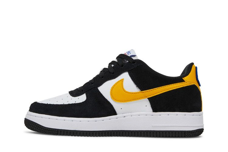 Кроссовки Nike Air Force 1 LV8 GS 'Black White Dark Sulfur'