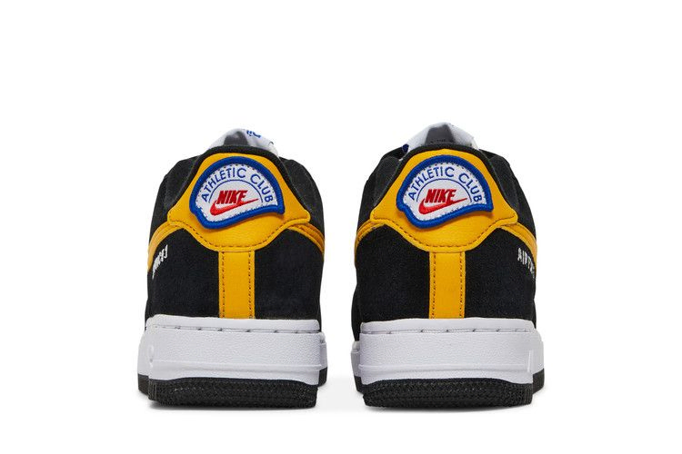 Кроссовки Nike Air Force 1 LV8 GS 'Black White Dark Sulfur'