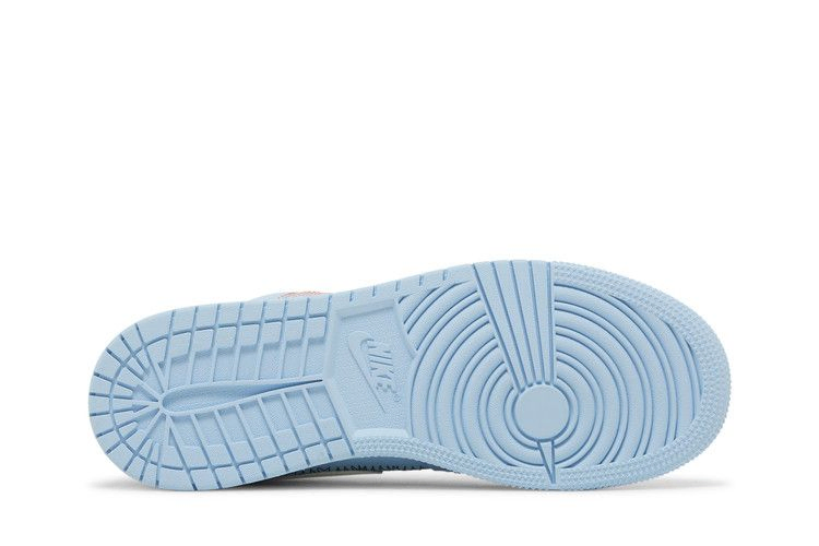 Кроссовки Air Jordan 1 Low SE GS 'Blue Stitch'