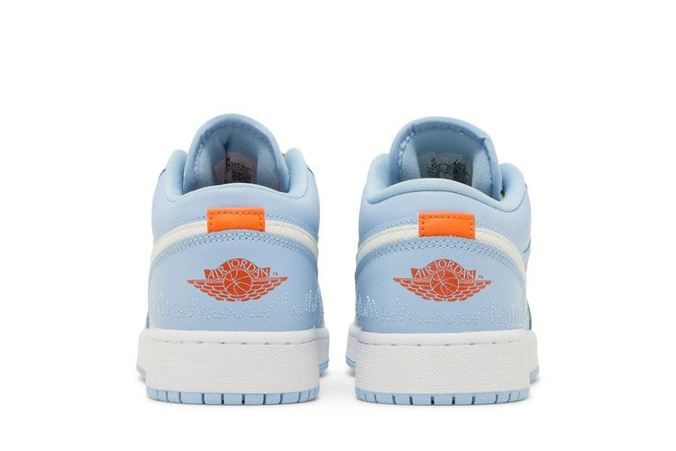 Кроссовки Air Jordan 1 Low SE GS 'Blue Stitch'