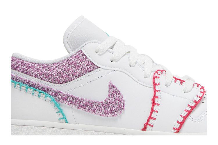 Кроссовки Air Jordan 1 Low SE GS 'Knit'