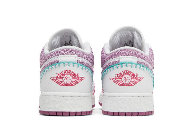 Кроссовки Air Jordan 1 Low SE GS 'Knit'