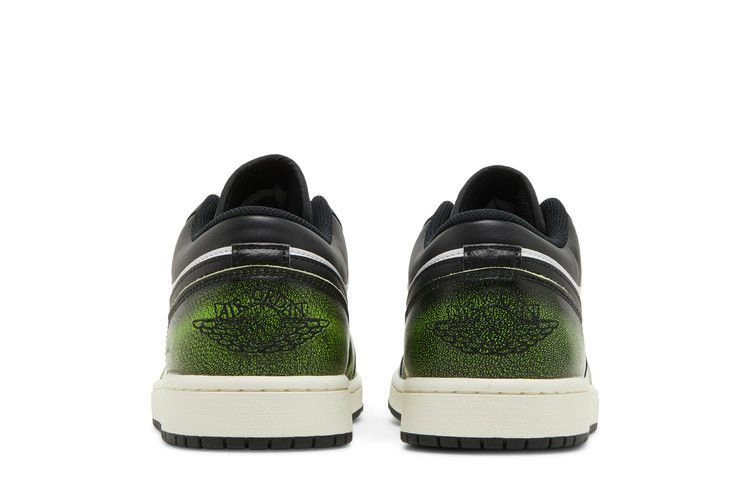 Кроссовки Air Jordan 1 Low SE 'Wear-Away - Electric Green'