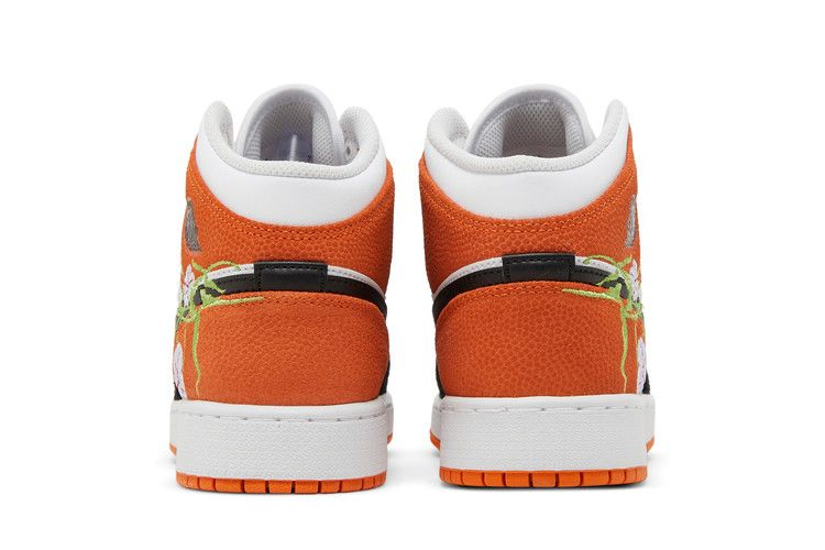 Кроссовки Air Jordan 1 Mid GS 'Floral'