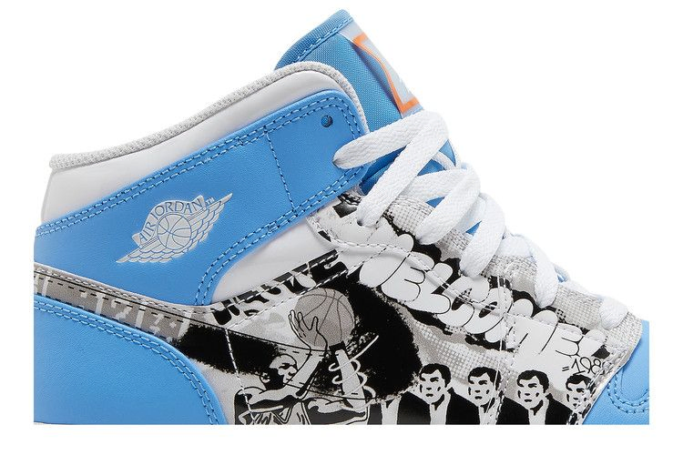 Кроссовки Air Jordan 1 Mid GS 'Game Winner'