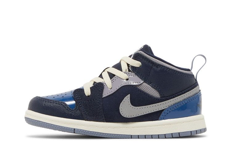 Кроссовки Air Jordan 1 Mid SE Craft TD 'Inside Out - Obsidian'