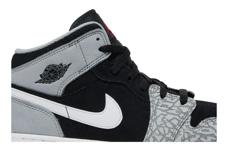 Кроссовки Air Jordan 1 Mid SE GS 'Elephant Toe'